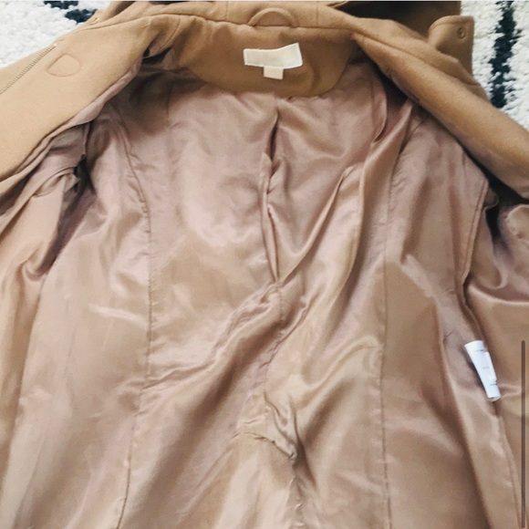 Michael Kors Wool Hooded Toggle Duffle Coat - Picture 9 of 14